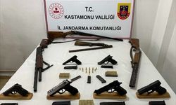 Kastamonu'da silah kaçakçılığı operasyonunda 7 kişi yakalandı