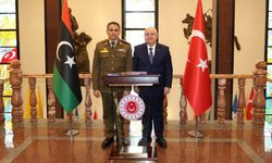 Bakan Güler, Libya Genelkurmay Başkan Vekili en-Nemruş'u kabul etti