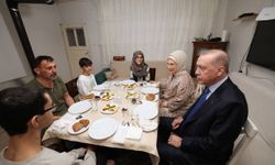 Başkan Erdoğan Kayacık ailesinin iftar sofrasına konuk oldu