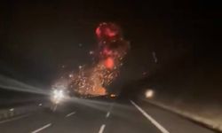 Balıkesir'de F-16 uçağının düşme anı ortaya çıktı