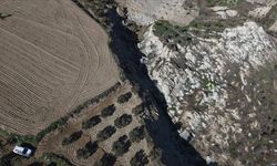 Hatay'da korkutan görüntü! 400 metre yapıldı