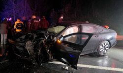 Beykoz’da otomobil ile ticari araç çarpıştı: 1 ölü, 5 yaralı