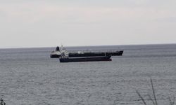 Yük gemileri Sinop'un doğal limanına demirledi