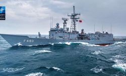 NATO'dan TCG fırkateynine ilişkin paylaşım