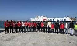 Türkiye'nin 21. "İyilik Gemisi" Mısır'da