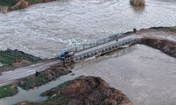 Suriye'de araziler su alında kaldı