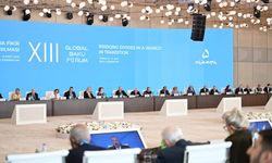 Azerbaycan Cumhurbaşkanı Aliyev, '13. Küresel Bakü Forumu'nda konuştu: