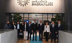 Azerbaycan Medya Kalkınma Ajansı heyeti, Dezenformasyonla Mücadele Merkezini ziyaret etti