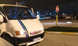 Çorum'da sürücünün yayayı darbetmesi güvenlik kamerasında