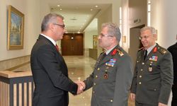 KKTC Cumhurbaşkanı, Kara Kuvvetleri Komutanı Orgeneral Tokel'i kabul etti