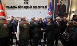 Ulaştırma ve Altyapı Bakanı Uraloğlu, Trabzon'da bayramlaşma töreninde konuştu: