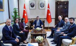 Cumhurbaşkanı Yardımcısı Yılmaz, Kanada Dışişleri Bakanı Anand'ı kabul etti