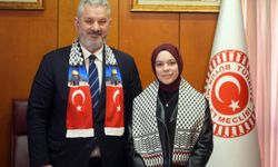 Gazzeli Meryem Erdoğan ile görüşme hayalini gerçekleştirdi