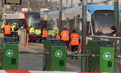 İstanbul'da iki tramvay çarpıştı