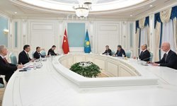 Cumhurbaşkanı Yardımcısı Yılmaz, Kazakistan Cumhurbaşkanı tarafından kabul edildi