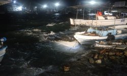 Hatay'da fırtına etkili oluyor