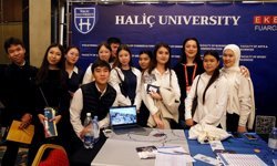 Kırgızistan'da 2. Türk Üniversiteleri Tanıtım Fuarı düzenlendi