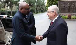 Milli Savunma Bakanı Güler, Zambiyalı mevkidaşı Lufuma ile bir araya geldi