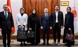 Bakan Gürlek, Küresel Sumud Filosu'nun avukatlarıyla görüştü