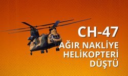 MSB: Ağır nakliye helikopteri kaza kırıma uğradı