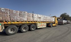 Gazze'den yardım tırı sayısına yalanlama