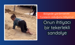 Faten'in ihtiyacı tekerlekli sandalye