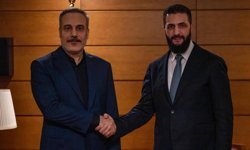 Bakan Fidan, Suriye Cumhurbaşkanı Şara ile bir araya geldi