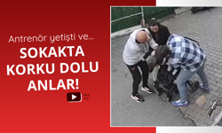 Kırklareli'nde sokakta korku dolu anlar!