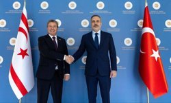 Bakan Fidan KKTC Başbakanı Üstel ile görüştü