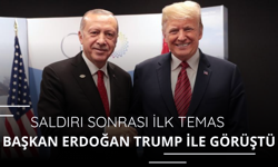 Başkan Erdoğan Trump ile görüştü