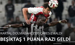 Beşiktaş 1 puana razı geldi