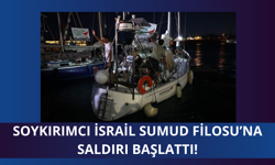 Sumud Filosu'na saldırı başladı