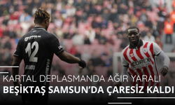 Beşiktaş deplasmandan eli boş döndü