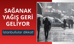 İstanbullular dikkat! Sağanak sağış geliyor