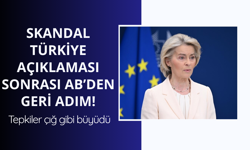Skandal açıklama sonrası AB'den geri adım
