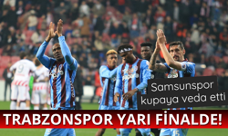Trabzonspor kupada yarı finalde!