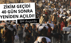 Zikim Geçidi 40 günün ardından yeniden açıldı