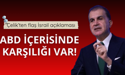 Çelik'ten flaş İsrail açıklaması! ABD'de karşılığı var