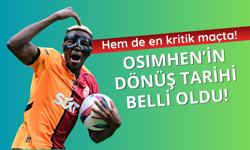 Osimhen'in sahalara döneceği tarih belli oldu!