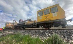 Suriye sınırındaki 350 kilometrelik hat tren trafiğine açıldı