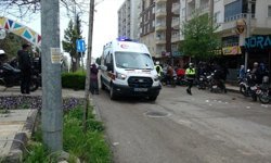 Kilis'te motosiklet bebek arabasına çarptı