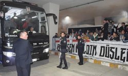 Beşiktaş kafilesi Samsun'da