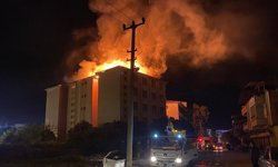 Aydın'da öğrenci yurdunda yangın!