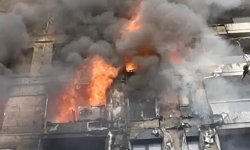 Arnavutluk'ta korkunç yangın!