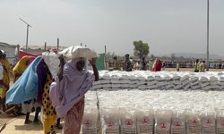 AFAD'dan Nijerya'ya gıda yardımı