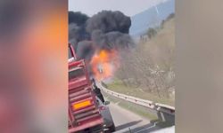 Kuzey Marmara’da tır yangını