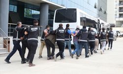 Bursa'da tefecilik ve yağma operasyonunda 11 kişi tutuklandı