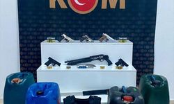 Kars'ta silah kaçakçılığı ve rüşvet operasyonunda 7 zanlı tutuklandı