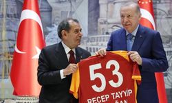 Erdoğan şampiyon Galatasaray'ı kabul etti