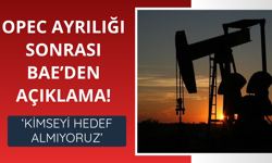 OPEC ayrılığı sonrası BAE'den açıklama